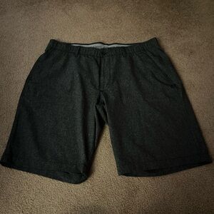 Under Armour Dark Gray Flat Front Shorts